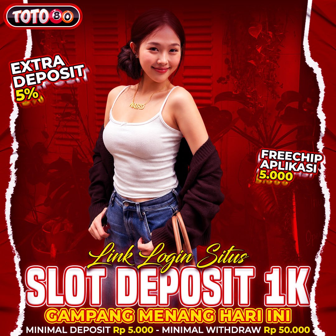 banner TOTO80 | Situs Slot Online Deposit 1K Bet Kecil Gampang Jackpot